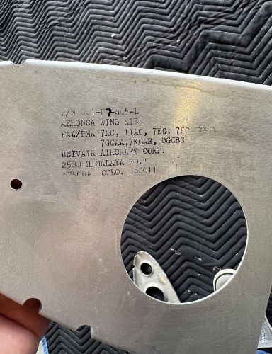 Aeronca 7AC / 11AC New Wing ribs, US $265.00, image 4