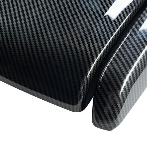 3pcs Central Armrest Panel Box Decorative For Honda Civic 2016-2021 Carbon Fiber, US $33.74, image 2