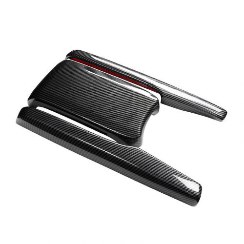3pcs Central Armrest Panel Box Decorative For Honda Civic 2016-2021 Carbon Fiber, US $33.74, image 8