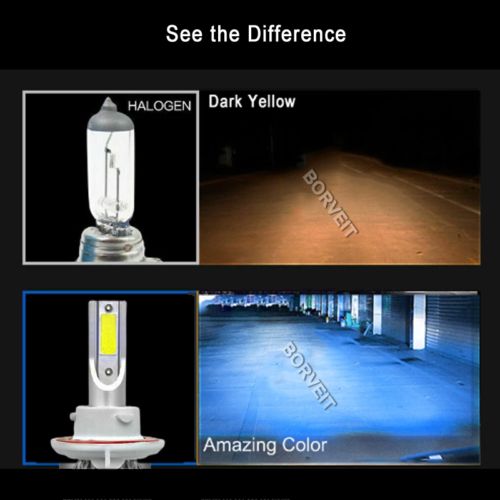 2x 72W Ice blue Honda Pioneer 1000 LED Headlight Bulbs 2016 2017 2018 -2022, US $14.74, image 13
