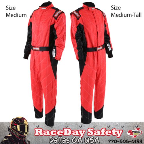 RaceQuip Chevron-5 SFI-5 Racing Suits Red/Black Size Medium and Size Medium/Tall, US $839.90, image 7