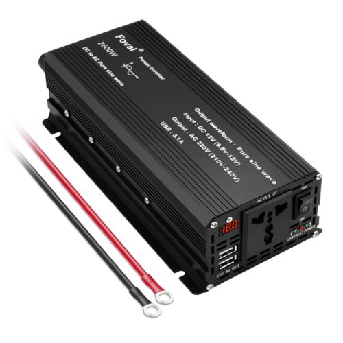 Pure Sine Wave 1000W 1500W 2200W 2600W DC 12V to AC 220V Car Power Inverter Adap, AU $160.63, image 22