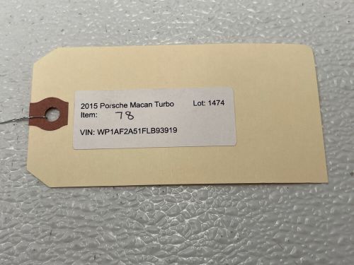 15 16 17 porsche macan ignition starter switch unit 1474 oem