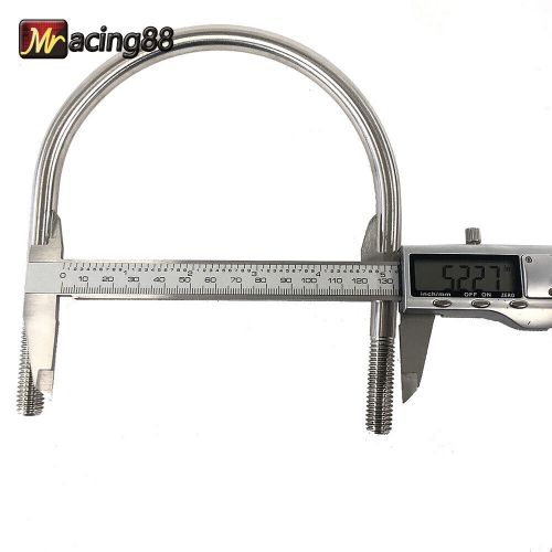 1Pcs 5" Stainless Steel U-Bolt Clamp 5.2" Rod Inside Diameter Universal New, US $14.99, image 7