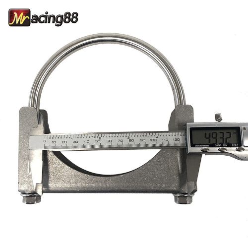 1Pcs 5" Stainless Steel U-Bolt Clamp 5.2" Rod Inside Diameter Universal New, US $14.99, image 8