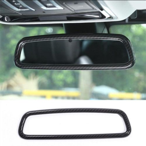 For Jaguar XJL 2010-2019 Carbon Fiber Interior Rearview Mirror Cover Frame Trim, US $30.77, image 6