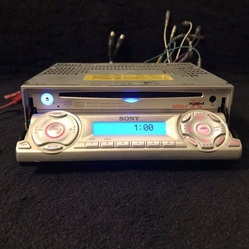 Sony cdx-m750 cd deck md cd tv pdc with hands-free unit control function