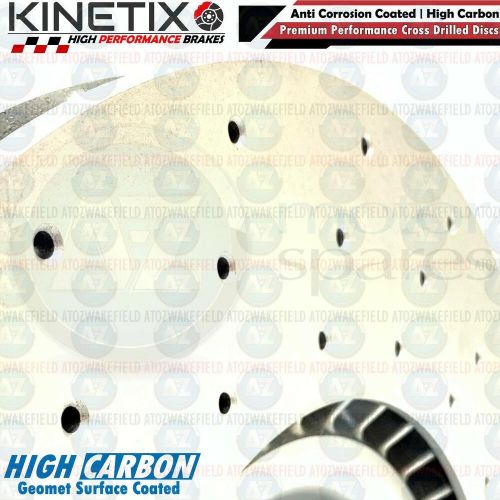 FOR LAND ROVER DEFENDER 3.0 P400 I6 FRONT DRILLED BRAKE DISCS BREMBO PADS WIRE, US $, image 2