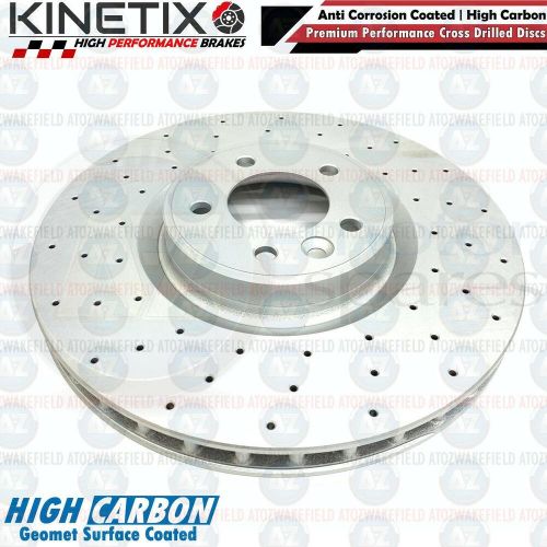 FOR LAND ROVER DEFENDER 3.0 P400 I6 FRONT DRILLED BRAKE DISCS BREMBO PADS WIRE, US $, image 6