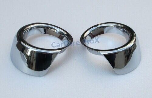 2Pcs ABS Chrome Trim Cover Front Fog Light Lamp For Subaru XV CROSSTREK 2013-15, US $28.50, image 3