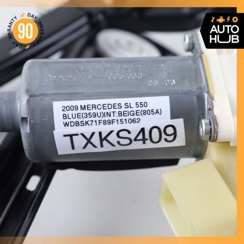 Mercedes R230 SL550 SL600 Front Right Side Door Window Regulator Motor OEM 53k, US $120.00, image 9