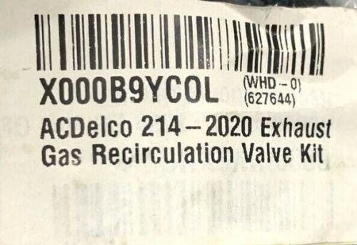 ACDelco 214-2020 Exhaust Gas Recirculation Valve Kit Piece, US $26.99, image 3