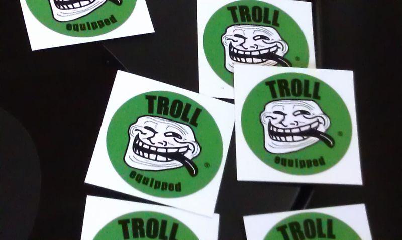 Troll Equipped Official Racing Decal , US $2.50, image 2