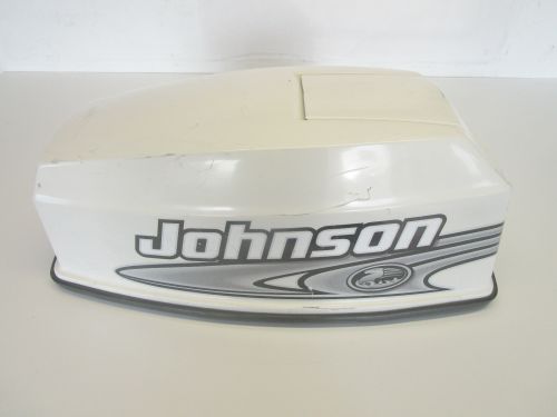 5001938 OMC Johnson Outboard 40 50 HP 2 Cyl Top Engine Cowl Motor Cover White, US $400.00, image 2