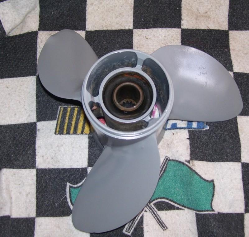 13 x 19 JOHNSON EVINRUDE STAINLESS STEEL BOAT PROP #389510 OEM FACTORY propeller, US $129.99, image 5