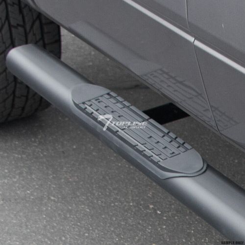 TLAPS For 2004-2024 Nissan Titan King 4" Oval Side Step Nerf Bars - Matte Black, US $155.00, image 5