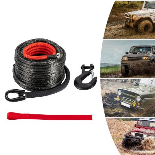 3/8x100" Synthetic Winch Rope w/Hook 10.8T for Off-Road Vehicle Truck ATV UTVs, US $65.48, image 13