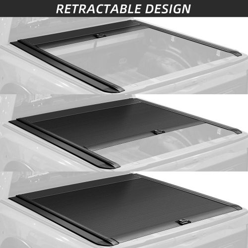 5FT Truck Tonneau Cover Bed Retractable For 2015-2024 Chevy Colorado Willmoso, US $673.84, image 3