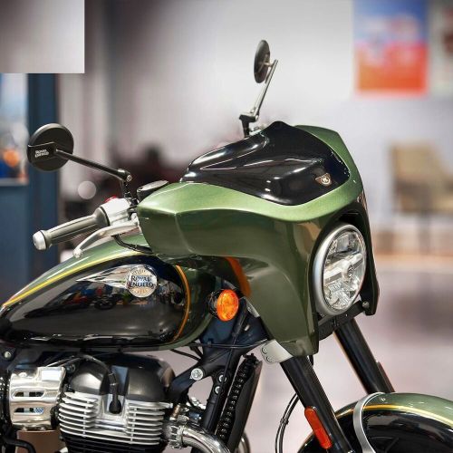 "CHIFE FAIRING, ASTRAL GREEN " FIT FOR ROYAL ENFIELD SUPER METEOR 650, US $288.99, image 3