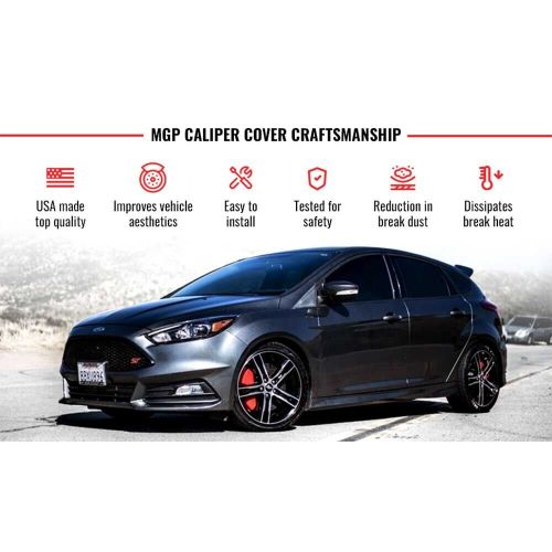 For Honda Accord 2018-2022 Front Rear Set MGP Disc Brake Caliper Cover GAP, US $289.00, image 2