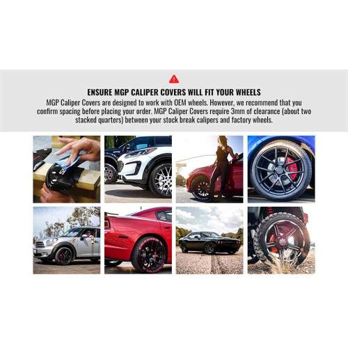 For Honda Accord 2018-2022 Front Rear Set MGP Disc Brake Caliper Cover GAP, US $289.00, image 4