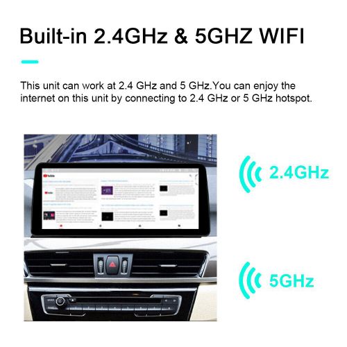 Android 14 Car Stereo 12.3" 8-Core 128GB Carplay GPS Sat Nav For BMW X1 F48 NBT-, US $, image 6