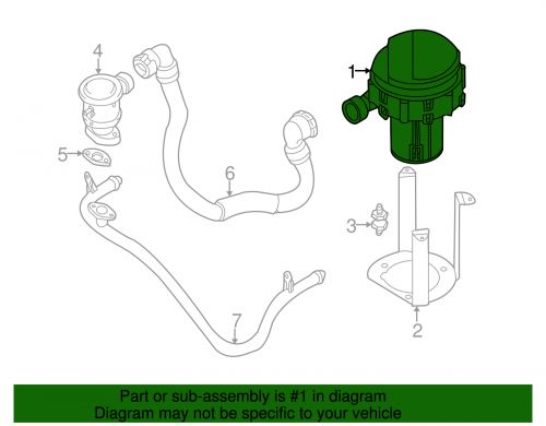 Genuine BMW 1997-2003 BMW A.I.R Pump 11-72-1-433-959, US $471.53, image 2