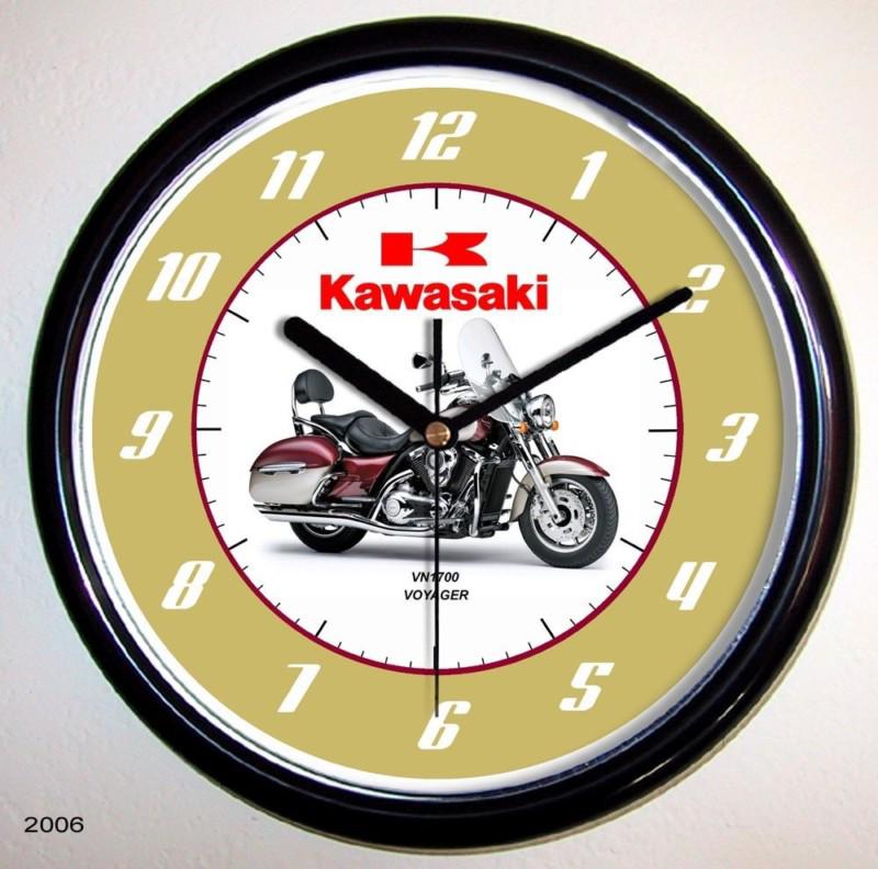 Kawasaki vn1700 voyager motorcycle wall clock choice of 5 models