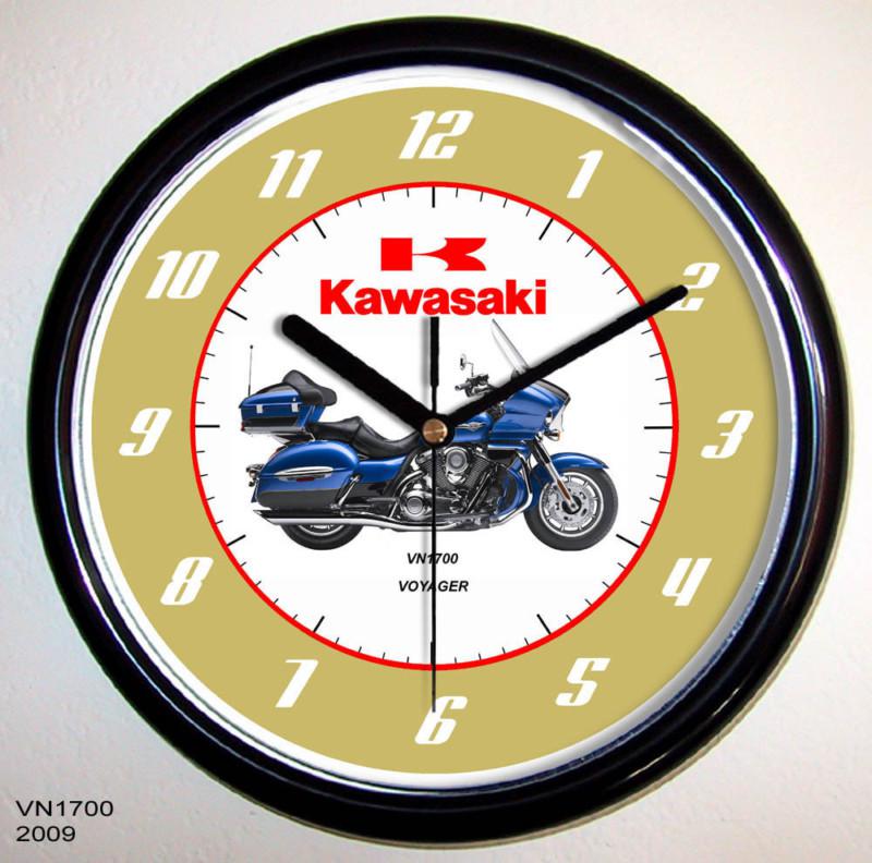 KAWASAKI VN1700 VOYAGER MOTORCYCLE WALL CLOCK choice of 5 models, US $21.99, image 2