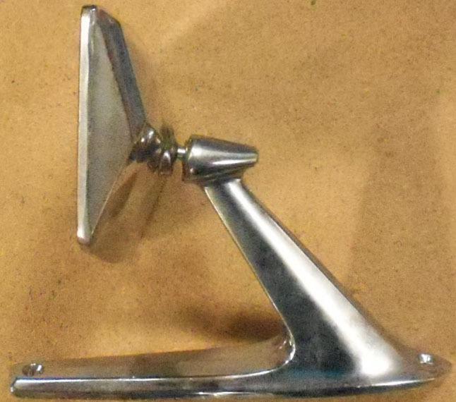 Nos d4az 17696 a 67/73 mustang sideview non - remote mirror torino cougar 