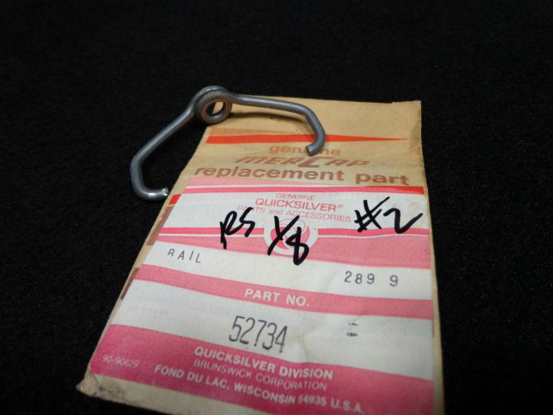 Flame arrestor to carburetor bail#52734 mercruiser 1972-1989 fuel system part #2