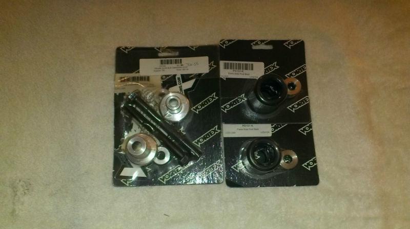 Honda 2003-2006 cbr600rr complete vortex frame slider kit