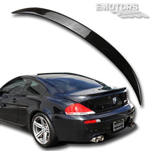 Sell Carbon Fiber BMW E63 6 Series Coupe 2DR V Type Trunk Spoiler M6