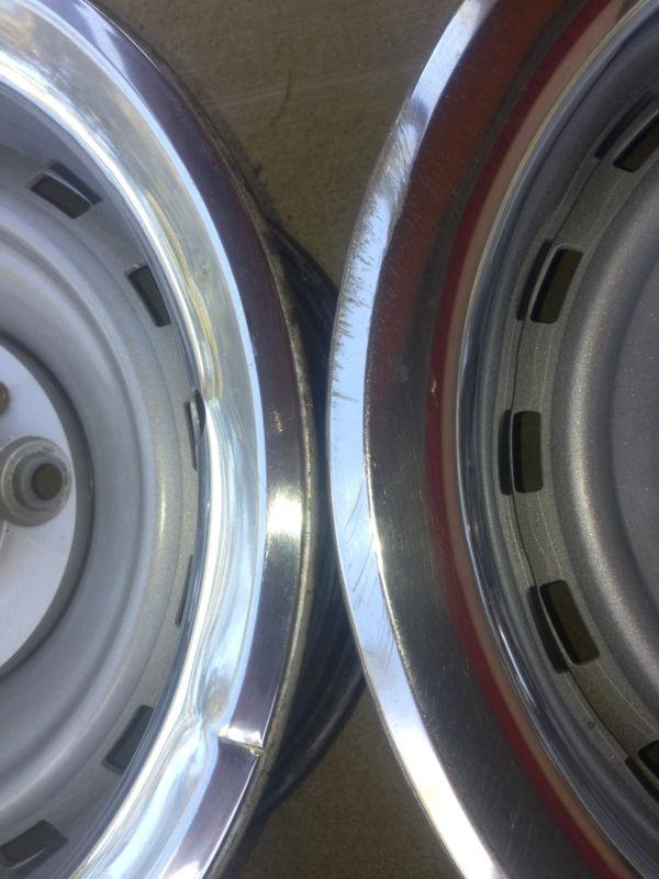 Sell CHEVY GMC TRUCK COMPLETE SET TWO 15x8, TWO 15X7, 5 LUG OEM Rally