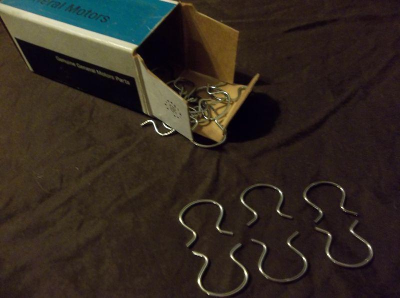 55 -81 nos gm door handle clips ss chevy olds pontiac buick impala gto corvette