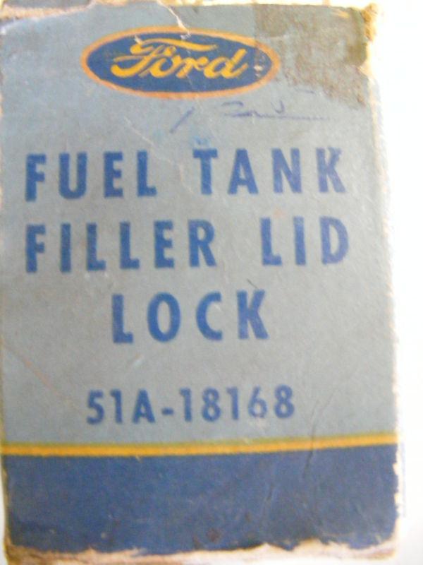 1941 42 46 47 48 FORD PASSENGER FUEL FILLER LID LOCK NOS NEW ACCESSORY 51A-18168, US $39.99, image 4