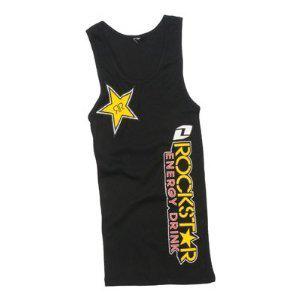 New from rockstar one industries womens moonely tanktop black large