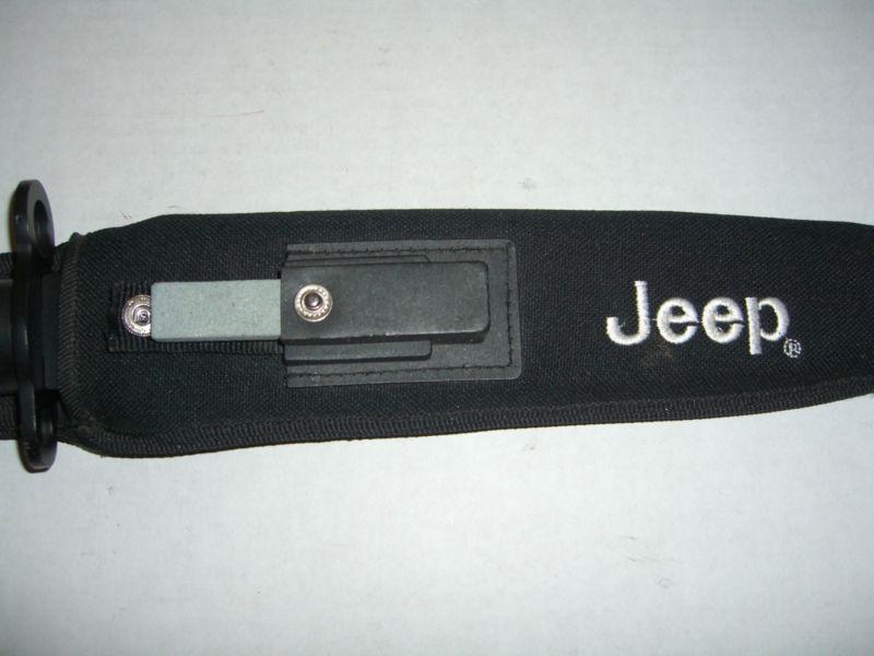 JEEP WRANGLER GRAND CHEROKEE SRT8 SURVIVAL HUNTING 15 INCH STAINLESS STEEL KNIFE, US $49.99, image 4
