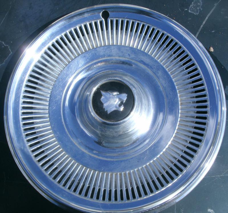 1969 69 buick wildcat 15" wheel cover hubcap emblem wild cat original oem