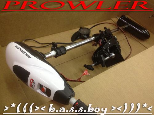 New prowler 50 t50/36 12v 50lb 36" transom mount trolling motor!!