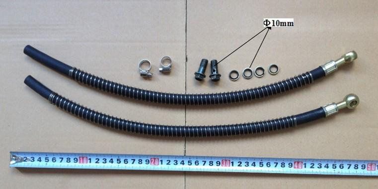 New motorcycle dirt pit bike atv soft oil tube for oil cooler cooling