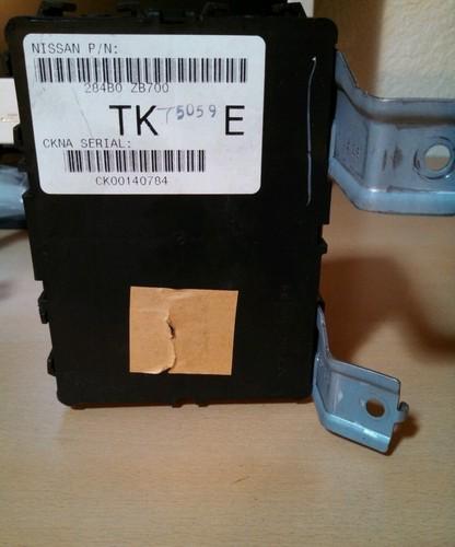 05 nissan altima body control module bcm *284b0zb700* kbrtstu50