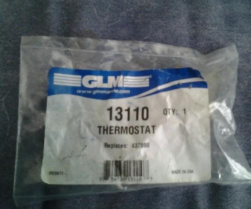 New glm thermostat, 13110, replaces 437090
