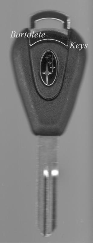Oem transponder key blank fits 2005 2006 2007 2008 2009 subaru legacy outback