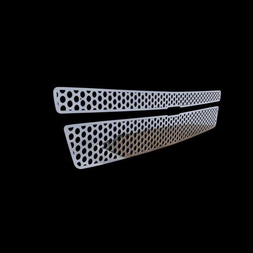 Chevy Avalanche 07-13 Except Hybrid Circle Polished Stainless Truck Grill Add-On, US $79.95, image 3