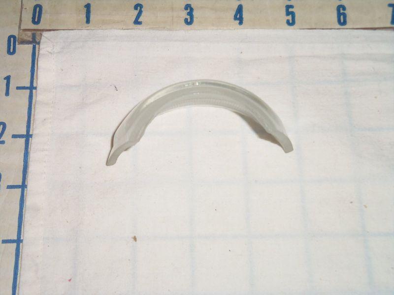 1957-66 FORD PICKUP TAIL LIGHT LICENSE LENS-B9C-13564-A NEW OLD STOCK-GLASS, US $9.99, image 3