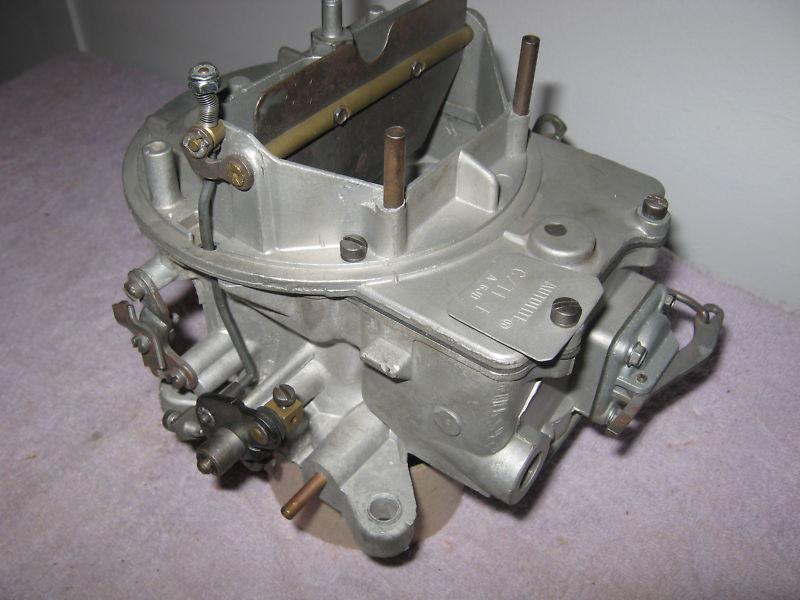Sell AUTOLITE 2100 CARBURETOR with 1.23 VENTURI and RARE MANUAL HAND