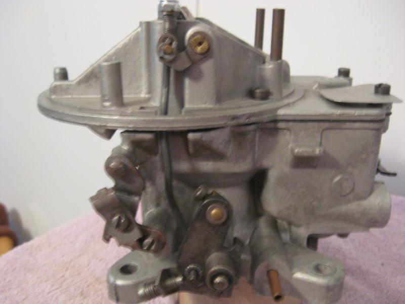 AUTOLITE 2100 CARBURETOR with 1.23 VENTURI and RARE MANUAL HAND CHOKE C7TF E, US $95.95, image 4