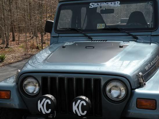 1997-2006 JEEP TJ HOOD BLACKOUT PANEL DECALS VINYL STRIPES FACTORY STRIPE, US $34.00, image 5