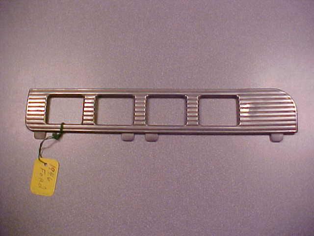 1942 to 48 ford dash v8 flathead stainless trim hot rod auto car  